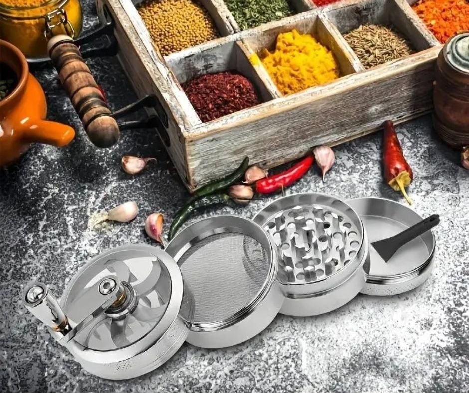 moulin epices inox