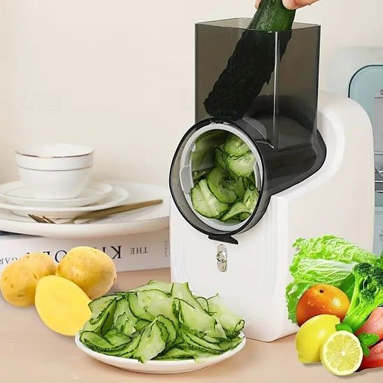 coupe legumes electrique chefrapid fine tranche