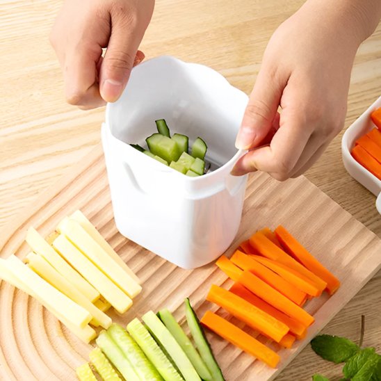 coupe légumes fritefacile légumes variés