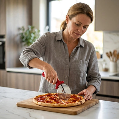couteau à pizza La Roue du Mestre simple