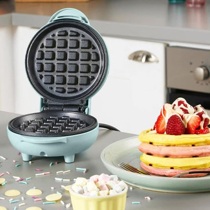 Gaufrier Mini Gaufrier Bleu
