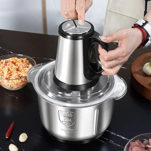 hachoir electrique deluxh inox