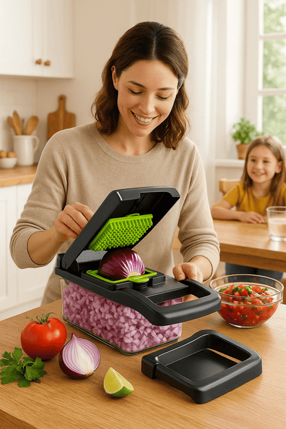 hachoir legumes vegetableH Gris-vert