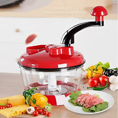 hachoir manuel pro rapide rouge