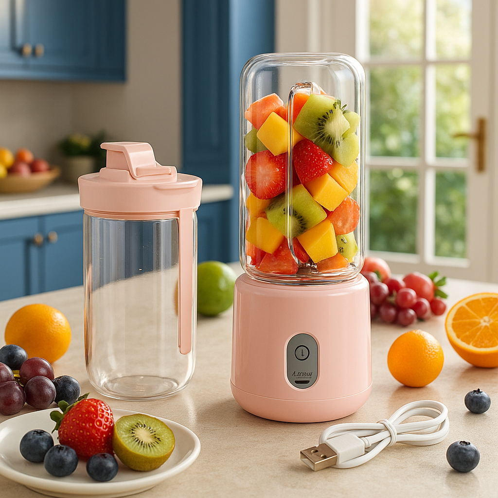 mixeur blender minimix rose