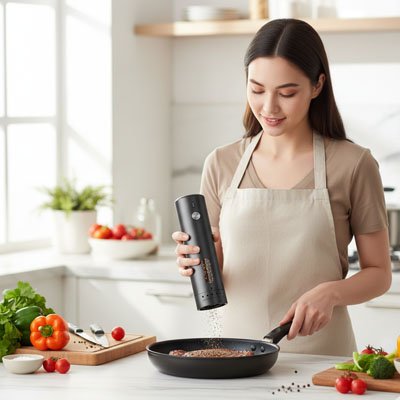 Moulin à poivre électrique​ Élégant recette