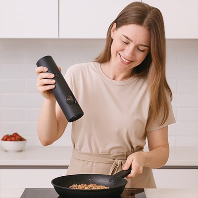 Moulin à poivre électrique​ PepperPro une main