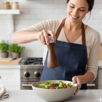 Moulin à poivre Woodpremium robuste