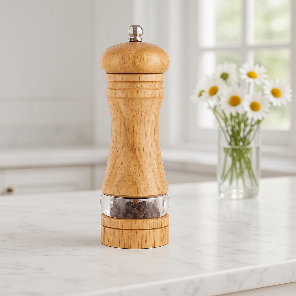 moulin poivre bois pâle