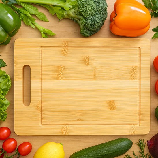 Planche à découper bois planche des châtelins bois naturel